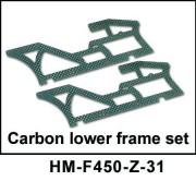 Карбоновая нижняя рама  Walkera - HM-F450-Z-31 Карбоновая нижняя рама  Walkera - HM-F450-Z-31