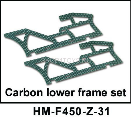 Карбоновая нижняя рама  Walkera - HM-F450-Z-31 Карбоновая нижняя рама  Walkera - HM-F450-Z-31