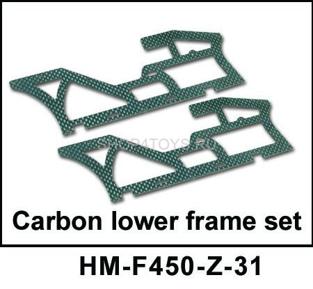Карбоновая нижняя рама  Walkera - HM-F450-Z-31 Карбоновая нижняя рама  Walkera - HM-F450-Z-31
