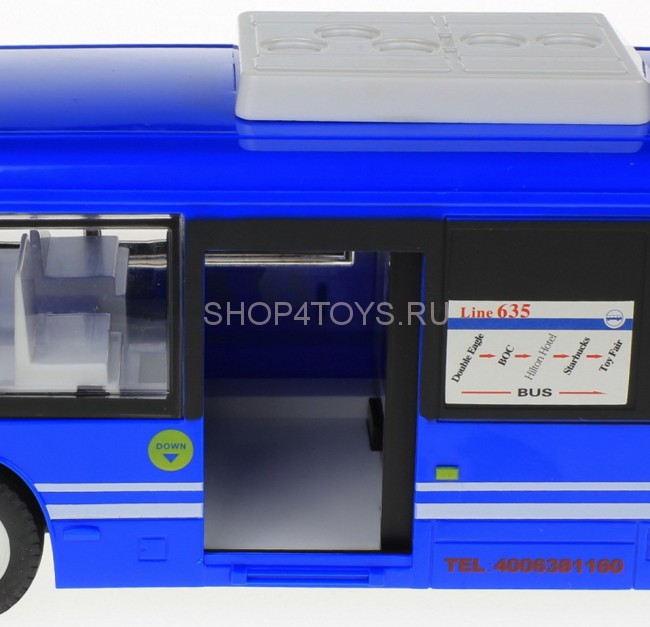 Радиоуправляемый автобус Double Eagles Blue 1:20 2.4G - E635-003 Радиоуправляемый автобус Double Eagles Blue 1:20 2.4G - E635-003
