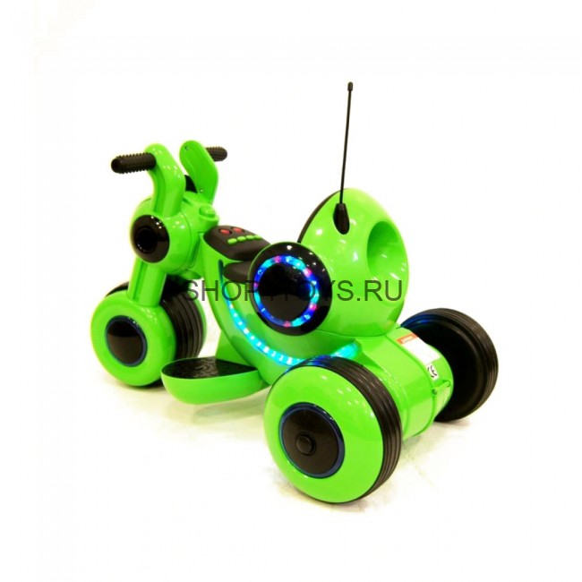 Детский электромотоцикл HL300 Green 6V - HL300-G Детский электромотоцикл HL300 Green 6V - HL300-G