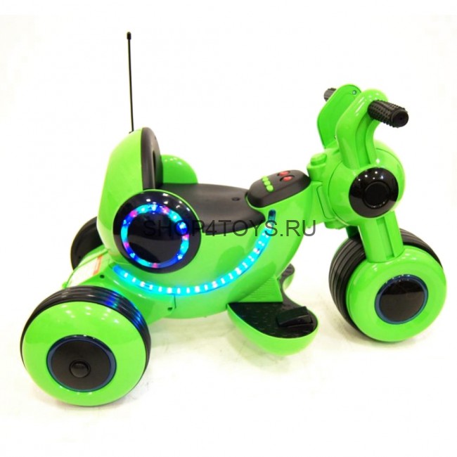 Детский электромотоцикл HL300 Green 6V - HL300-G Детский электромотоцикл HL300 Green 6V - HL300-G