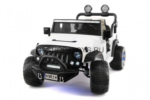 Электромобиль Jeep Wrangler White 2WD - SX1718-S Электромобиль Jeep Wrangler White 2WD - SX1718-S