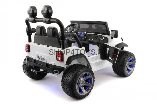 Электромобиль Jeep Wrangler White 2WD - SX1718-S Электромобиль Jeep Wrangler White 2WD - SX1718-S