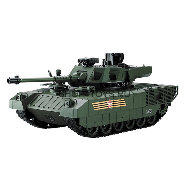 Радиоуправляемый танк CS RUSSIA T-14 Армата - YH4101H-19 Радиоуправляемый танк CS RUSSIA T-14 Армата - YH4101H-19