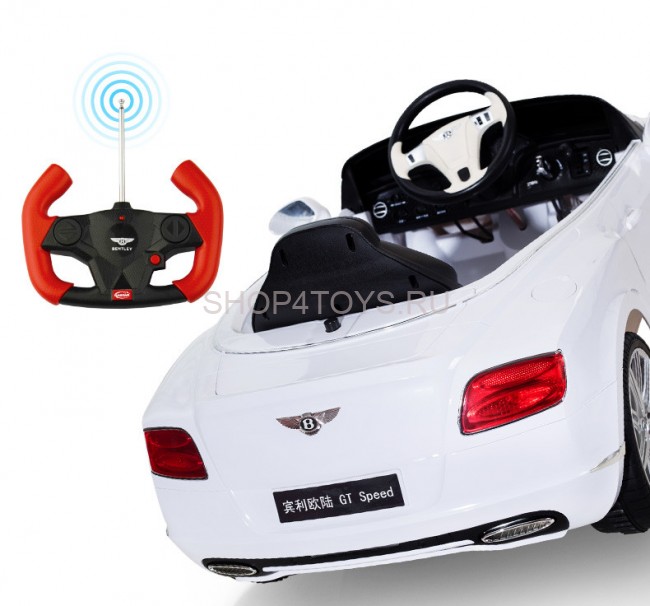 Радиоуправляемый электромобиль Rastar 82100 Bently Continental GTC 12V White - 82100-W Радиоуправляемый электромобиль Rastar 82100 Bently Continental GTC 12V White - 82100-W