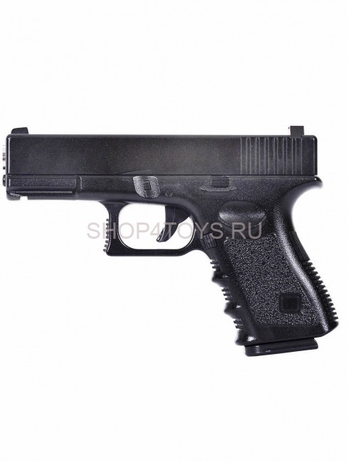 Пистолет металлический Glock 17 (пневматика, 18,5 см) - G.15 Пистолет металлический Glock 17 (пневматика, 18,5 см) - G.15