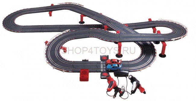 Гоночный автотрек JJ Slot Ралли Мерседес (длина трека 589 см, от сети, 1:43) - JJ77-2 Гоночный автотрек JJ Slot Ралли Мерседес (длина трека 589 см, от сети, 1:43) - JJ77-2