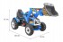 Детский электромобиль трактор на аккумуляторе 12V / синий - JS328A-BLUE Детский электромобиль трактор на аккумуляторе 12V / синий - JS328A-BLUE