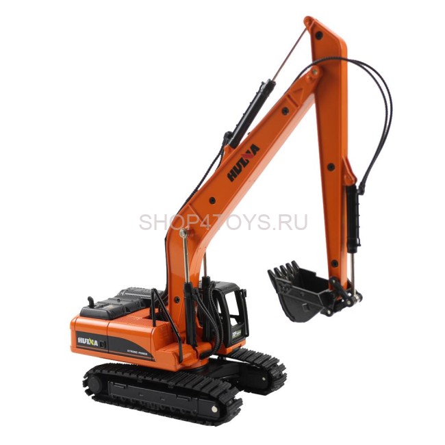 Металлический гусеничный экскаватор HuiNa Toys 1:50 - HN1722-ORANGE Металлический гусеничный экскаватор HuiNa Toys 1:50 - HN1722-ORANGE