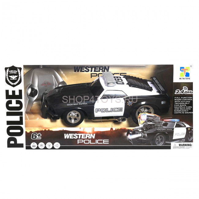 Радиоуправляемая машина He Tai Toys Полиция 1:16 - 70599BP Радиоуправляемая машина He Tai Toys Полиция 1:16 - 70599BP