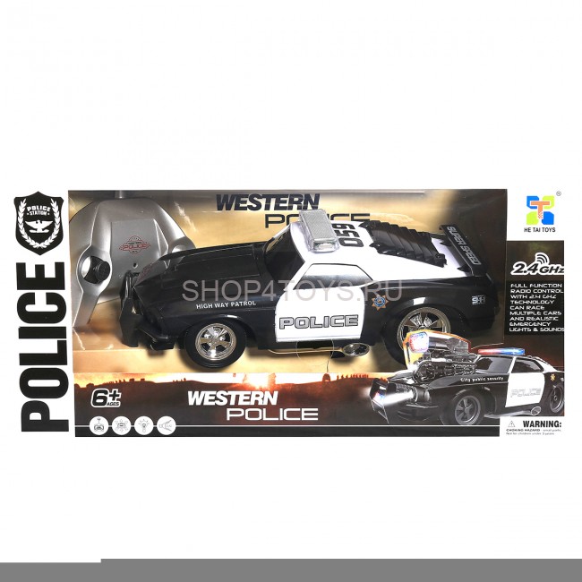 Радиоуправляемая машина He Tai Toys Полиция 1:16 - 70599BP Радиоуправляемая машина He Tai Toys Полиция 1:16 - 70599BP