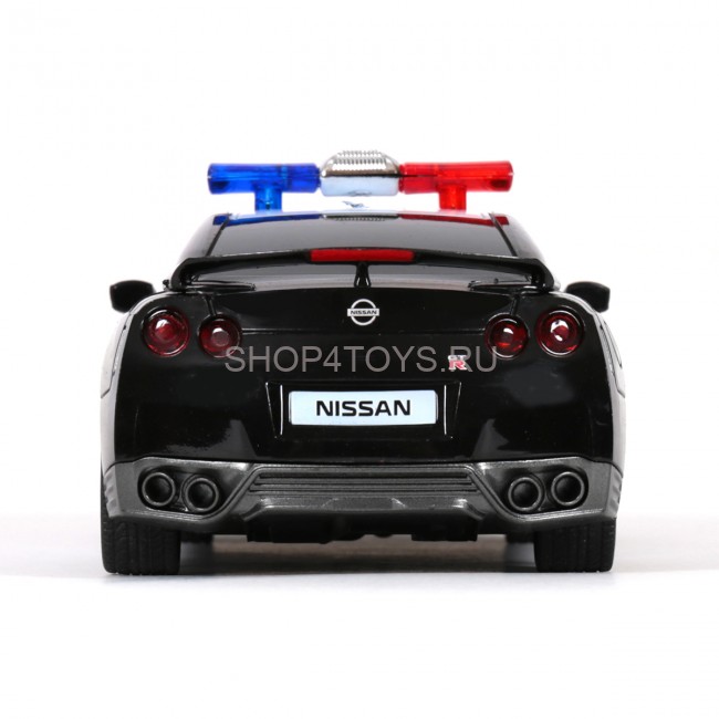 Радиоуправляемая машина Nissan GTR Полиция (с мигалками) 1:20 - MX25002