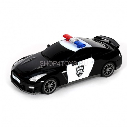 Радиоуправляемая машина Nissan GTR Полиция (с мигалками) 1:20 - MX25002