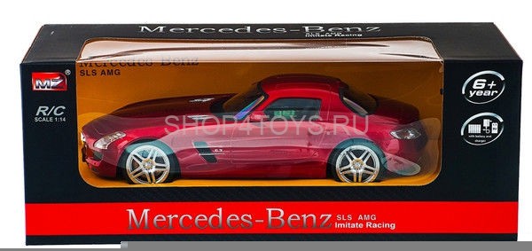 Радиоуправляемая машина MZ Mercedes-Benz SLS Red 1:14 - 2024