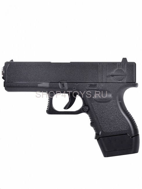 Пистолет металлический Glock 17 mini (пневматика, 14 см) - G.16 Пистолет металлический Glock 17 mini (пневматика, 14 см) - G.16