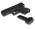 Пистолет металлический Glock 17 mini (пневматика, 14 см) - G.16 Пистолет металлический Glock 17 mini (пневматика, 14 см) - G.16