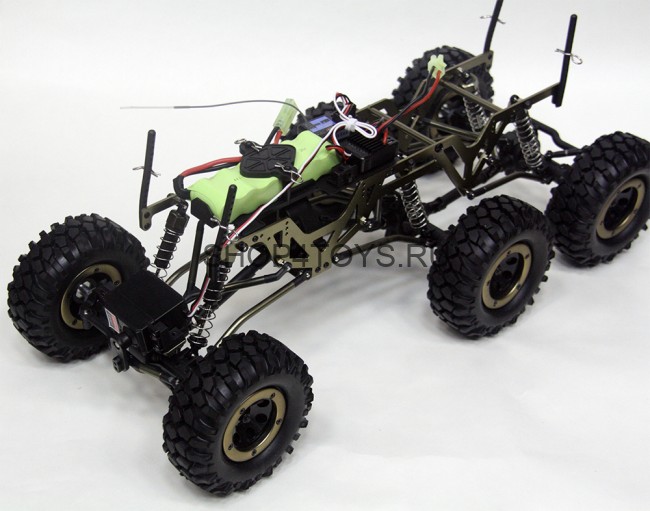 Радиоуправляемый шестиколесный краулер HSP 6WD 1/16 2.4G - 946806-68992 Радиоуправляемый шестиколесный краулер HSP 6WD 1/16 2.4G - 946806-68992