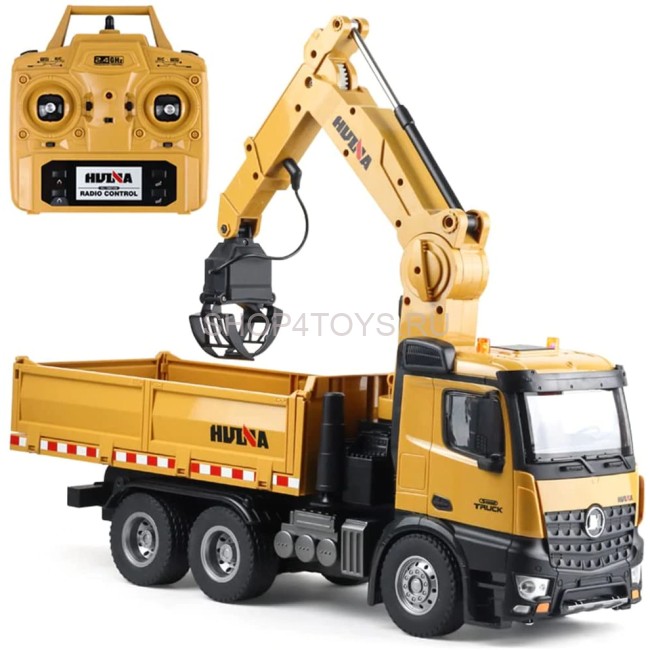 Радиоуправляемый самосвал-погрузчик HuiNa Toys 1:14 - HN1575 Радиоуправляемый самосвал-погрузчик HuiNa Toys 1:14 - HN1575