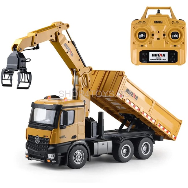 Радиоуправляемый самосвал-погрузчик HuiNa Toys 1:14 - HN1575 Радиоуправляемый самосвал-погрузчик HuiNa Toys 1:14 - HN1575