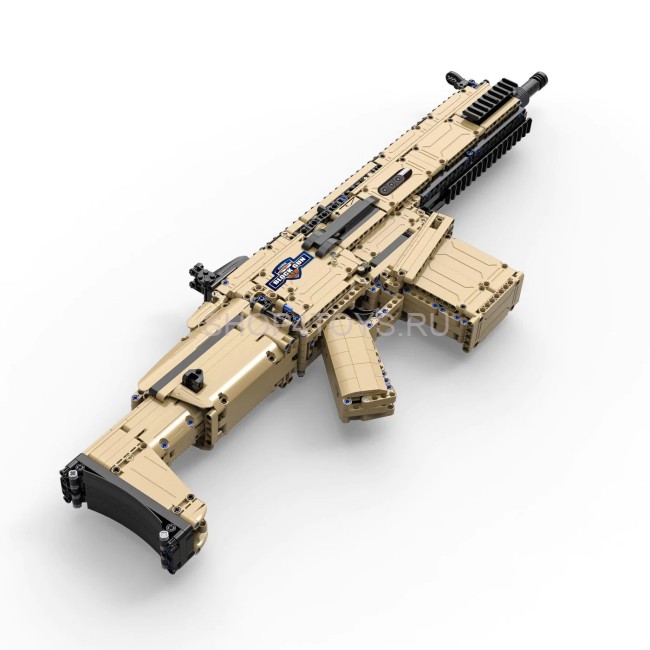Конструктор Cada штурмовая винтовка Scar, 1406 элементов - C81021W Конструктор Cada штурмовая винтовка Scar, 1406 элементов - C81021W