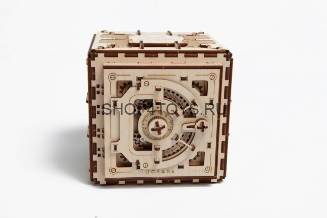 Деревянный 3D конструктор Ugears "Сейф" - 70011 Деревянный 3D конструктор Ugears "Сейф" - 70011