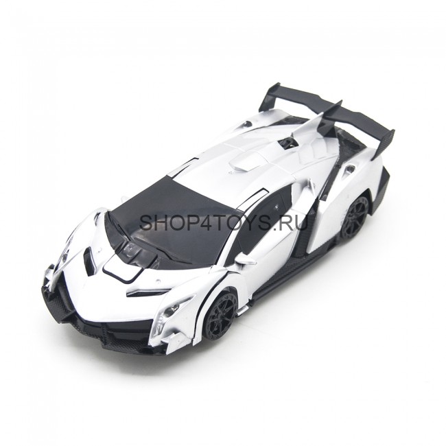 Радиоуправляемый трансформер MZ Lamborghini Veneno Silver 1:24 - 2828X-S Радиоуправляемый трансформер MZ Lamborghini Veneno Silver 1:24 - 2828X-S