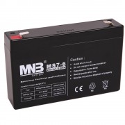 Аккумулятор MNB 6V7Ah AGM - MS7-6 Аккумулятор MNB 6V7Ah AGM - MS7-6
