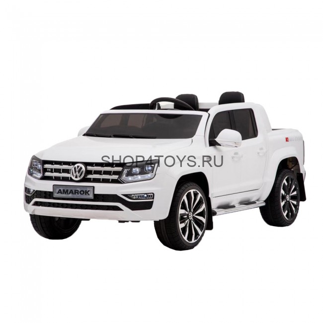 Детский электромобиль Volkswagen Amarok White 4WD 2.4G - DMD-298 Детский электромобиль Volkswagen Amarok White 4WD 2.4G - DMD-298