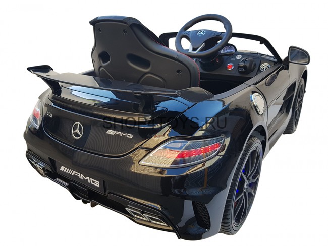 Электромобиль Mercedes-Benz SLS AMG Black - SX128-S Электромобиль Mercedes-Benz SLS AMG Black - SX128-S