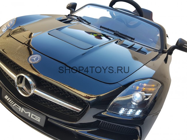 Электромобиль Mercedes-Benz SLS AMG Black - SX128-S Электромобиль Mercedes-Benz SLS AMG Black - SX128-S