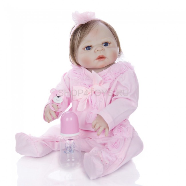 Реборн с силиконовым телом Лаура