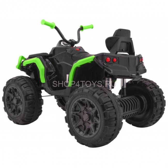 Детский квадроцикл Grizzly ATV 4WD Green/Black 12V с пультом управления - BDM0906-4 Детский квадроцикл Grizzly ATV 4WD Green/Black 12V с пультом управления - BDM0906-4