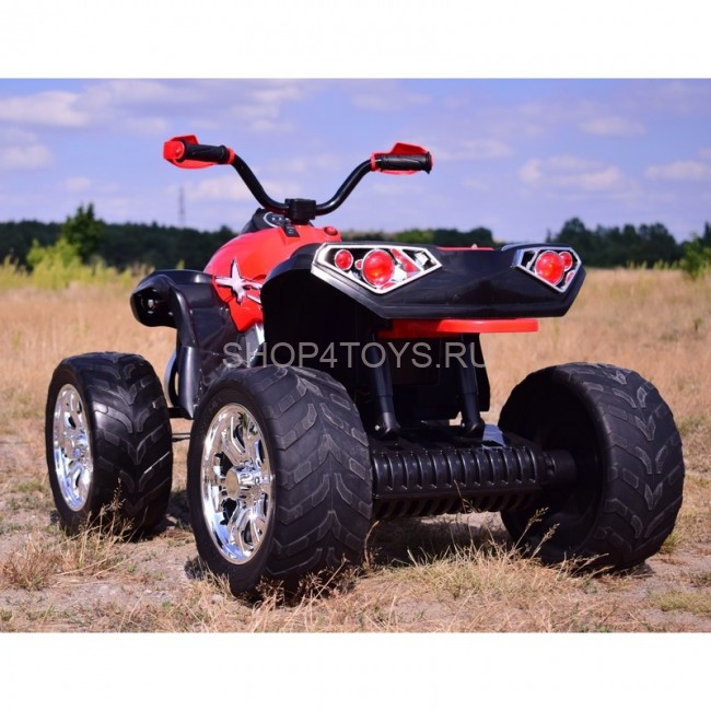 Детский квадроцикл с пультом управления 2WD RED - FB-6677 Детский квадроцикл с пультом управления 2WD RED - FB-6677
