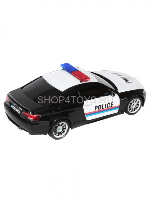 Радиоуправляемая машина BMW M3 Coupe POLICE 1:18 - 866-1803P-BLACK