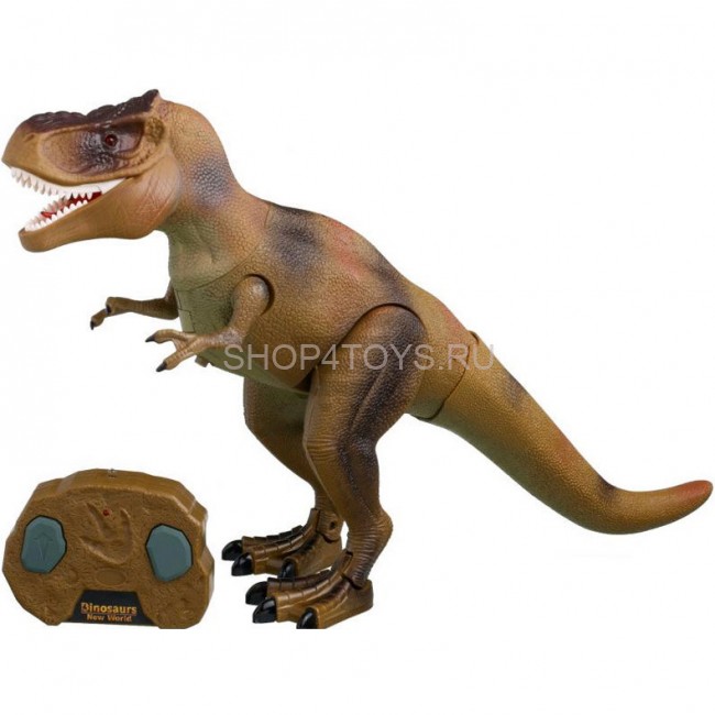 Радиоуправляемый динозавр T-Rex RuiCheng (коричневый, звук, свет) - RUI-9981-BROWN Радиоуправляемый динозавр T-Rex RuiCheng (коричневый, звук, свет) - RUI-9981-BROWN