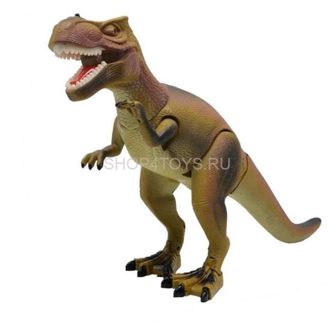 Радиоуправляемый динозавр T-Rex RuiCheng (коричневый, звук, свет) - RUI-9981-BROWN Радиоуправляемый динозавр T-Rex RuiCheng (коричневый, звук, свет) - RUI-9981-BROWN