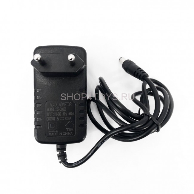 Зарядное устройство RR для электромобилей 6V 800 mAh - XB-C0608 Зарядное устройство RR для электромобилей 6V 800 mAh - XB-C0608