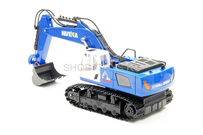 Радиоуправляемый экскаватор HUI NA TOYS масштаб 1:18 2.4G - HN1558-BLUE Радиоуправляемый экскаватор HUI NA TOYS масштаб 1:18 2.4G - HN1558-BLUE