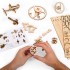 Деревянный 3D конструктор Ugears "Таймер-секундомер  на 20 мин" - 70004 Деревянный 3D конструктор Ugears "Таймер-секундомер  на 20 мин" - 70004