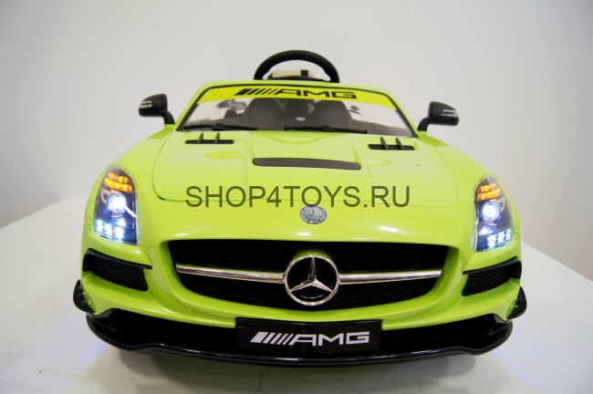 Электромобиль Mercedes-Benz SLS AMG Green - SX128-S Электромобиль Mercedes-Benz SLS AMG Green - SX128-S