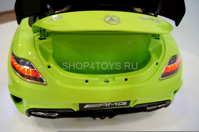 Электромобиль Mercedes-Benz SLS AMG Green - SX128-S Электромобиль Mercedes-Benz SLS AMG Green - SX128-S