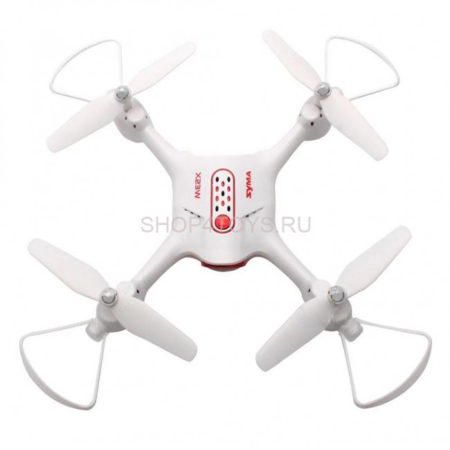 Радиоуправляемый квадрокоптер SYMA X23W FPV Wi-Fi с камерой 0.3МП - X23W Радиоуправляемый квадрокоптер SYMA X23W FPV Wi-Fi с камерой 0.3МП - X23W
