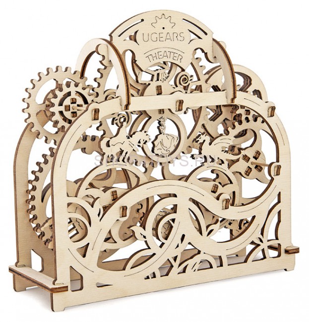 Деревянный 3D конструктор Ugears "Театр" - 70002 Деревянный 3D конструктор Ugears "Театр" - 70002
