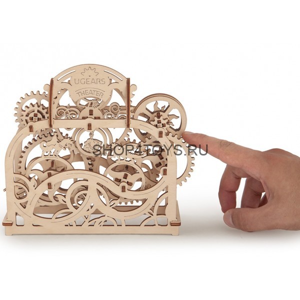 Деревянный 3D конструктор Ugears "Театр" - 70002 Деревянный 3D конструктор Ugears "Театр" - 70002