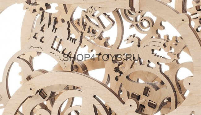 Деревянный 3D конструктор Ugears "Театр" - 70002 Деревянный 3D конструктор Ugears "Театр" - 70002