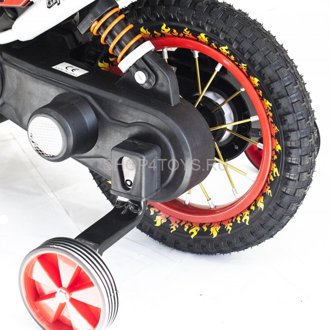 Детский кроссовый электромотоцикл Qike TD Red 6V - QK-3058-RED Детский кроссовый электромотоцикл Qike TD Red 6V - QK-3058-RED