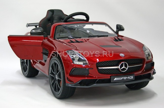 Электромобиль Mercedes-Benz SLS AMG Red - SX128-S Электромобиль Mercedes-Benz SLS AMG Red - SX128-S