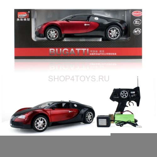 Радиоуправляемая машина MZ Bugatti Veyron Red 1:10 - 2050