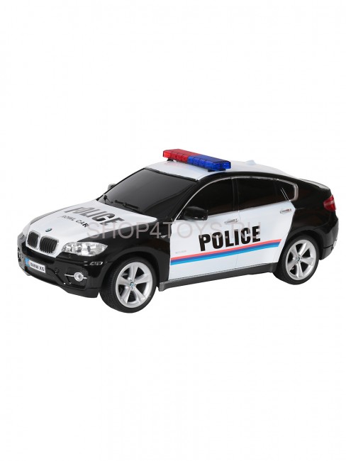 Радиоуправляемая машина BMW X6 POLICE 1:14 - 866-1401P-BLACK Радиоуправляемая машина BMW X6 POLICE 1:14 - 866-1401P-BLACK